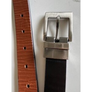 Boys Reversible Leather Belt Black Brown Uniform Casual Jeans Pants Belt Kids‎